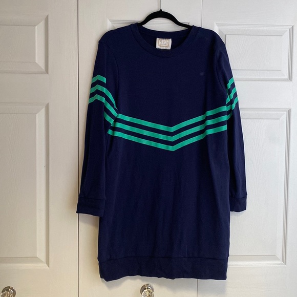 Sail To Sable Sweatshirt Dress 